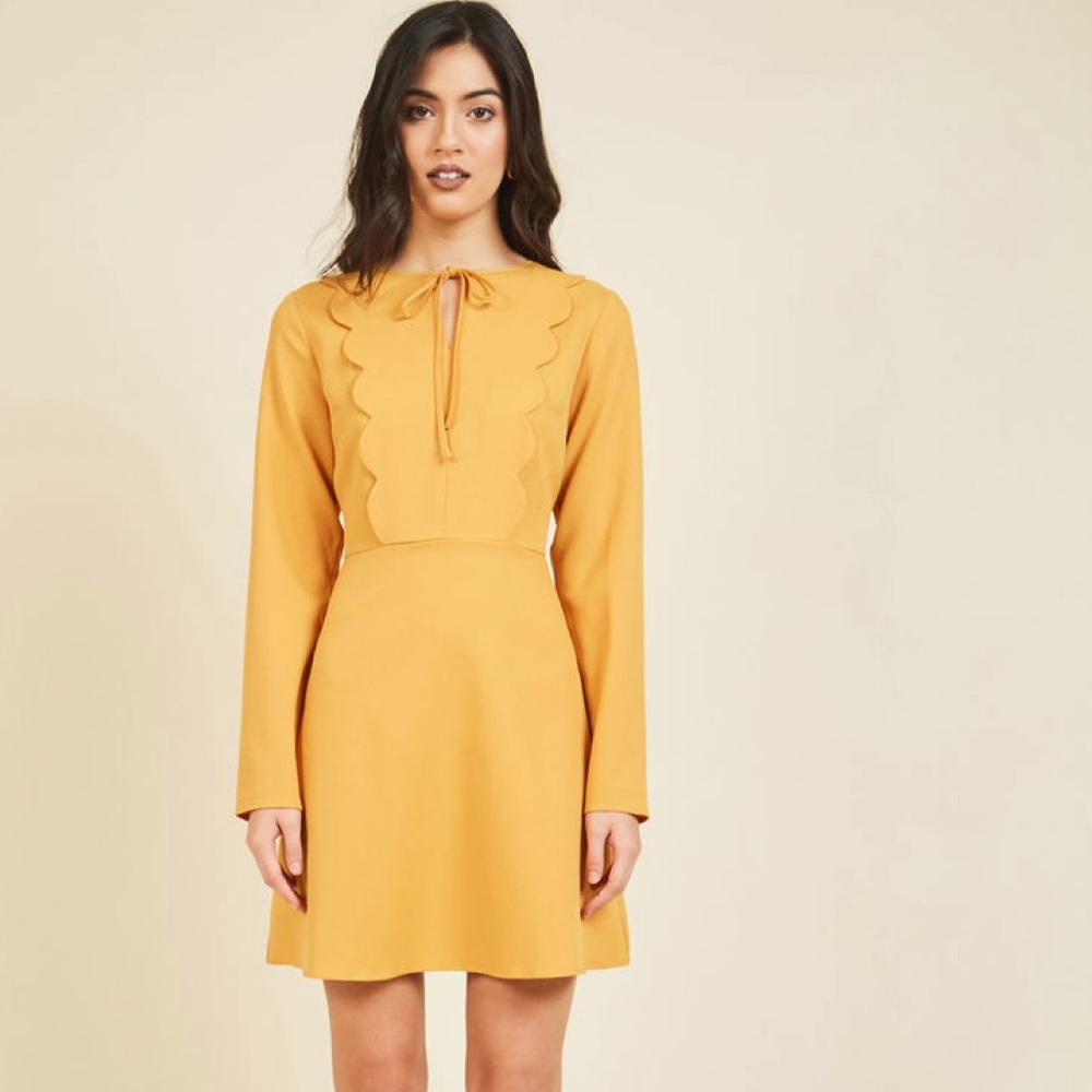 ModCloth Hit The Books A-Line Dress